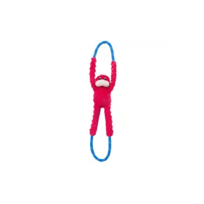 ZippyPaws RopeTugz Monkey – Red