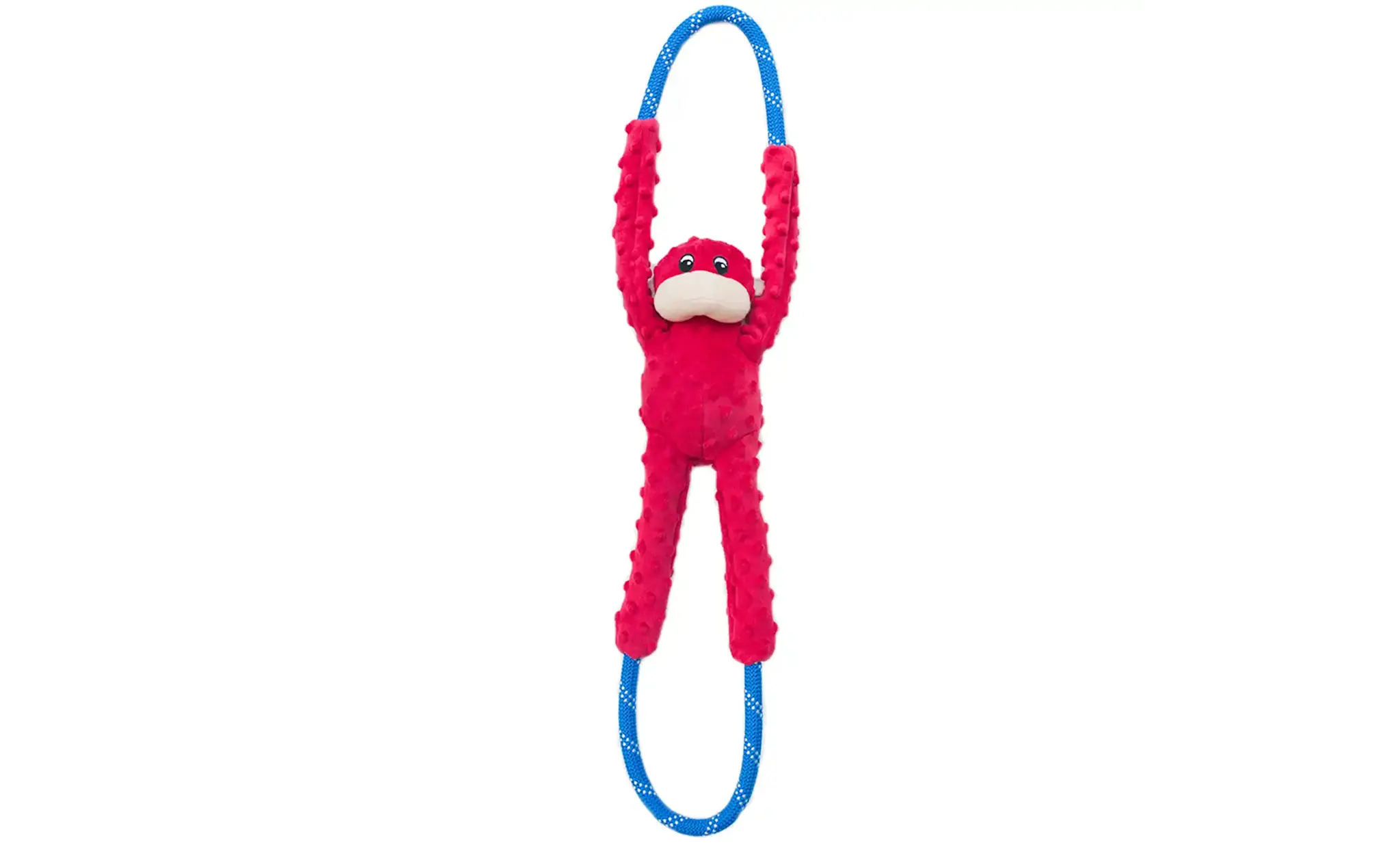 ZippyPaws RopeTugz Monkey – Red
