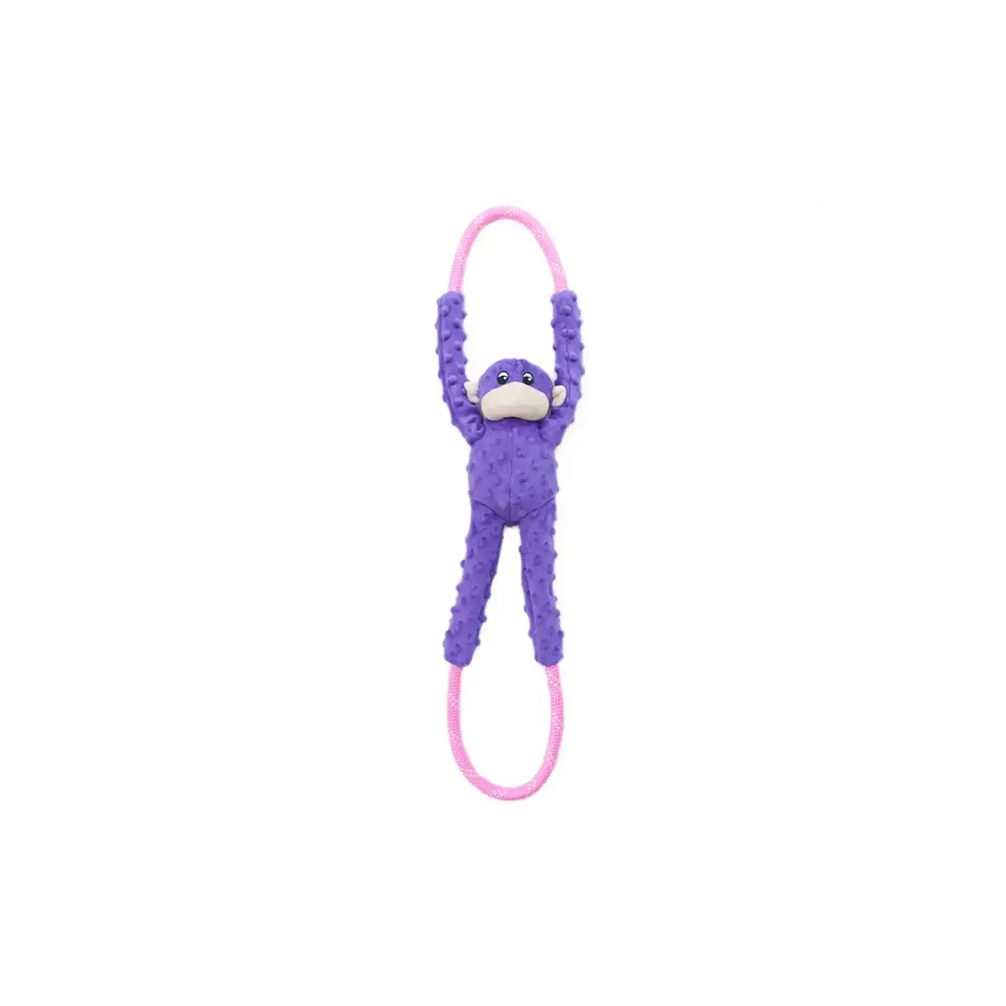 ZippyPaws RopeTugz Monkey – Purple