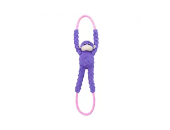 ZippyPaws RopeTugz Monkey – Purple