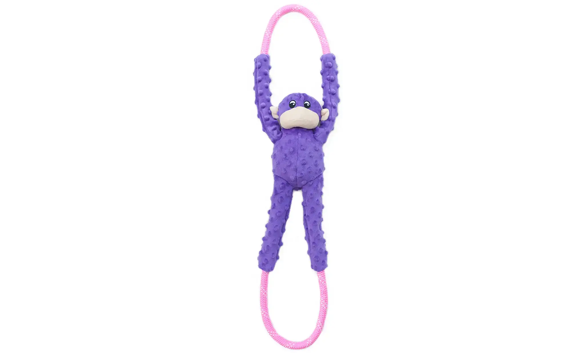 ZippyPaws RopeTugz Monkey – Purple