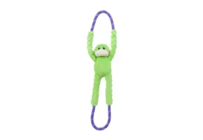 ZippyPaws RopeTugz Monkey - Green