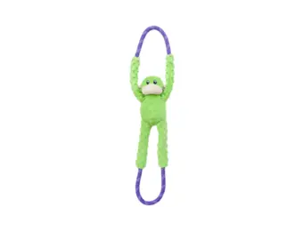 ZippyPaws RopeTugz Monkey - Green