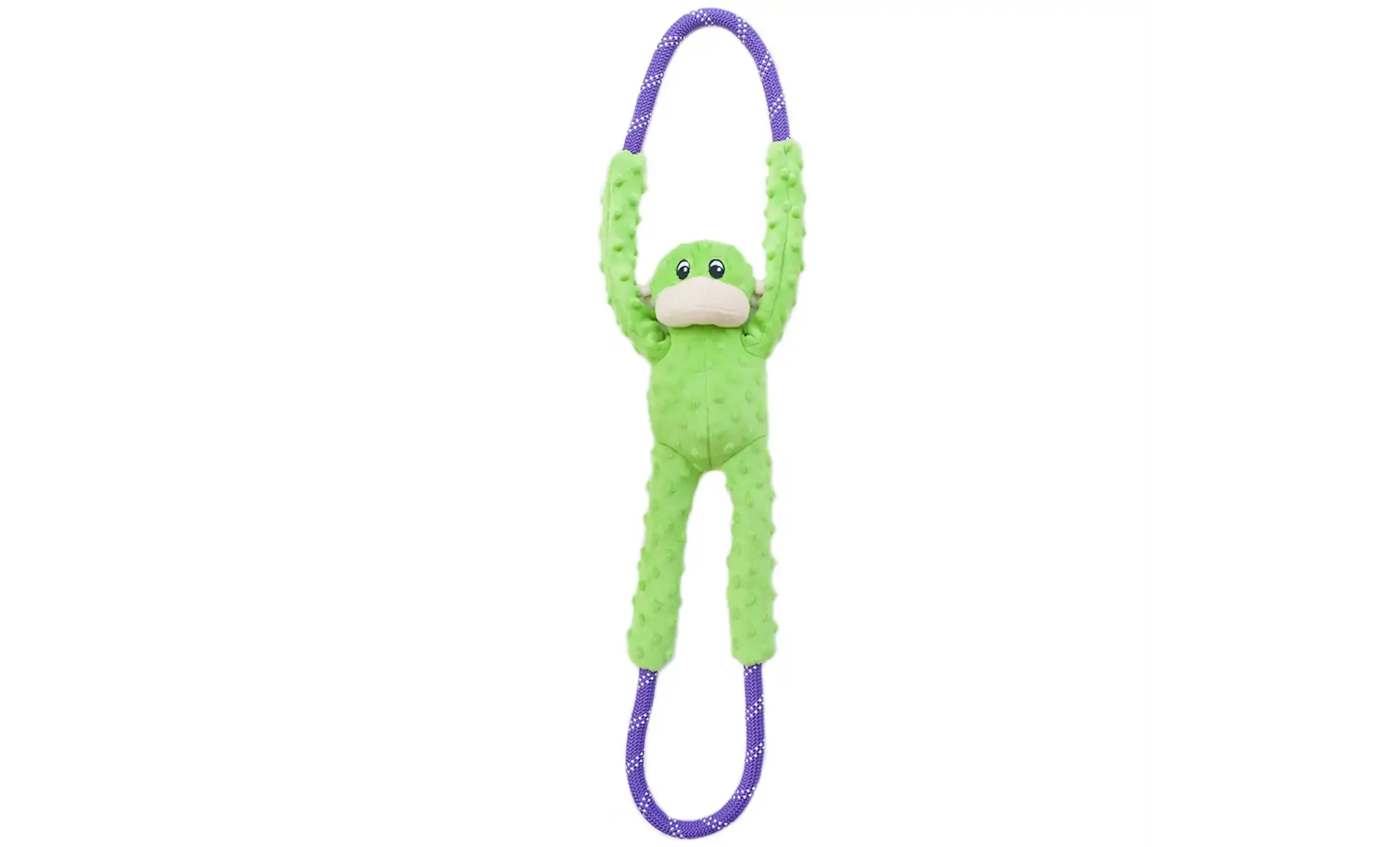 ZippyPaws RopeTugz Monkey - Green