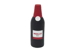 ZippyPaws Latex Happy Hour Crusherz – Red Wine