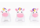 ZippyPaws Miniz 3-Pack Unicorns