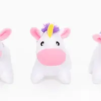 ZippyPaws Miniz 3-Pack Unicorns