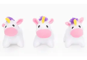 ZippyPaws Miniz 3-Pack Unicorns