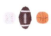 ZippyPaws Miniz 3-Pack Sportsballz