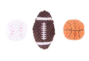 ZippyPaws Miniz 3-Pack Sportsballz