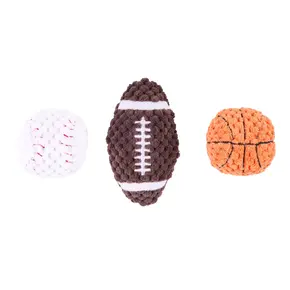 ZippyPaws Miniz 3-Pack Sportsballz