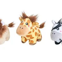 ZippyPaws Miniz 3-Pack Jungle Safari