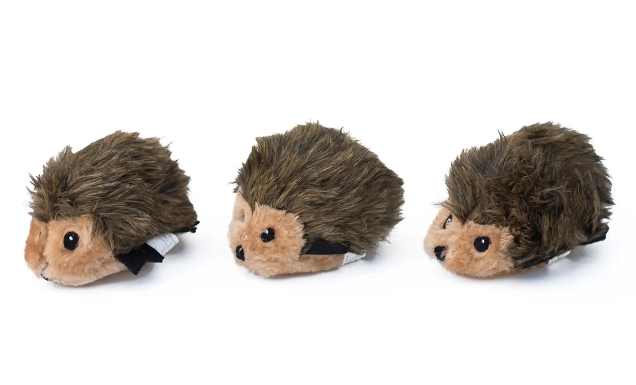 ZippyPaws Miniz 3-Pack Hedgehogs
