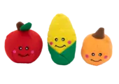 ZippyPaws Miniz 3-Pack Fall Harvest