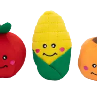 ZippyPaws Miniz 3-Pack Fall Harvest
