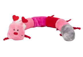 ZippyPaws Valentine’s Caterpillar Deluxe