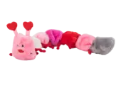 ZippyPaws Valentine’s Caterpillar Large