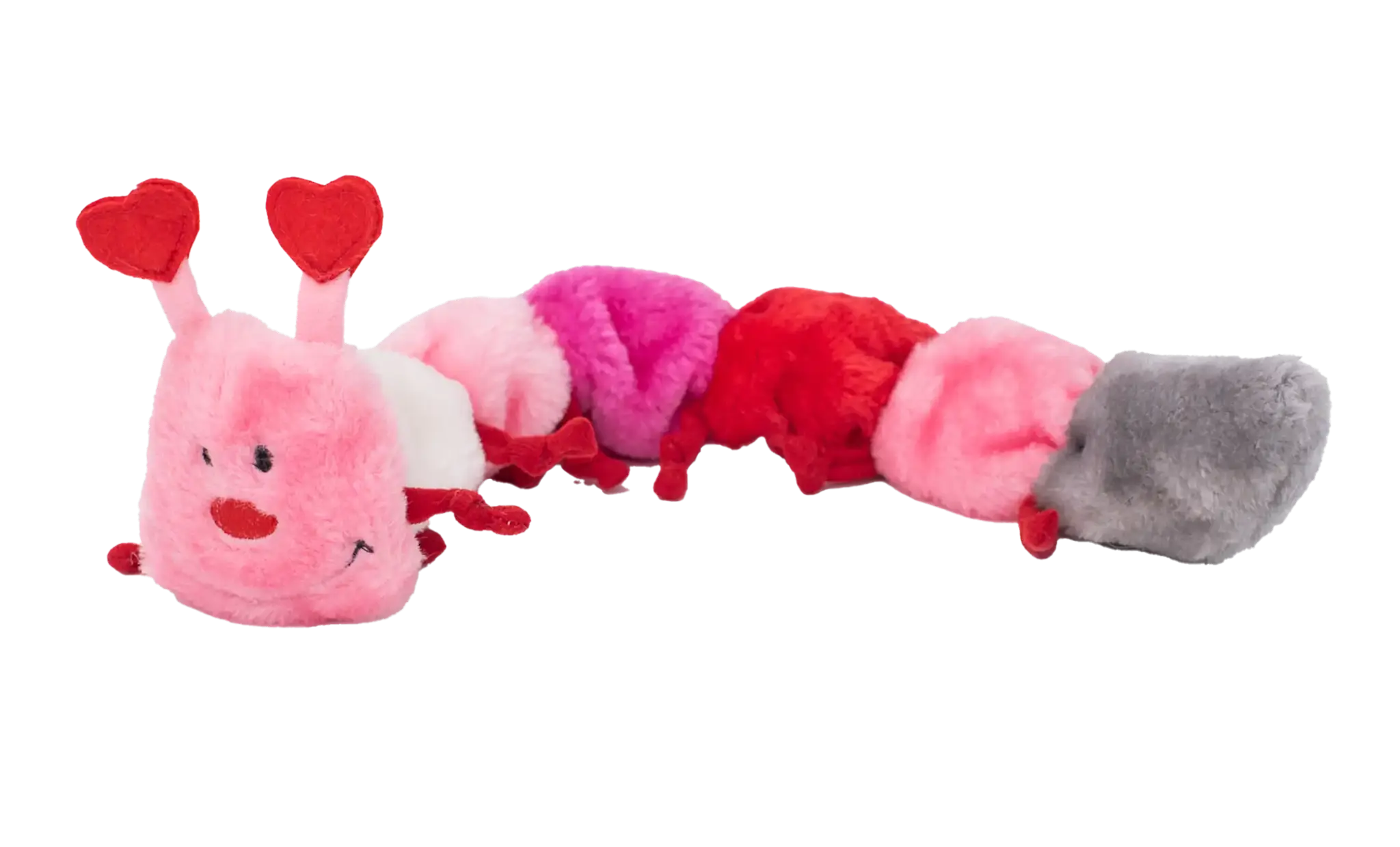 ZippyPaws Valentine’s Caterpillar Large