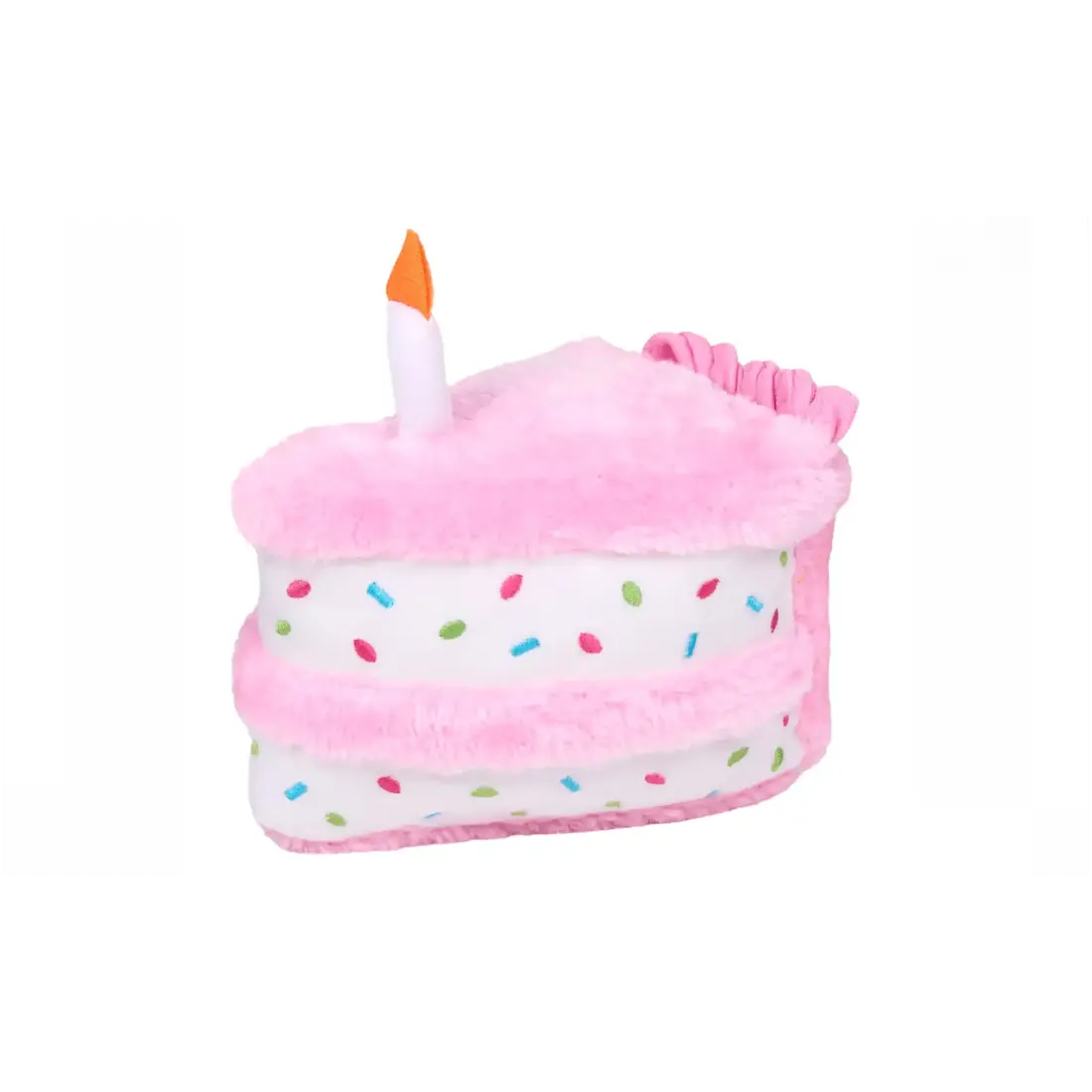 ZippyPaws Birthday Cake Pink