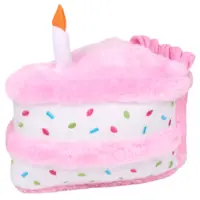 ZippyPaws Birthday Cake Pink