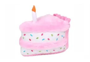 ZippyPaws Birthday Cake Pink
