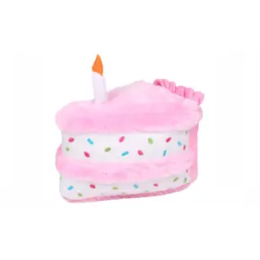 ZippyPaws Birthday Cake Pink