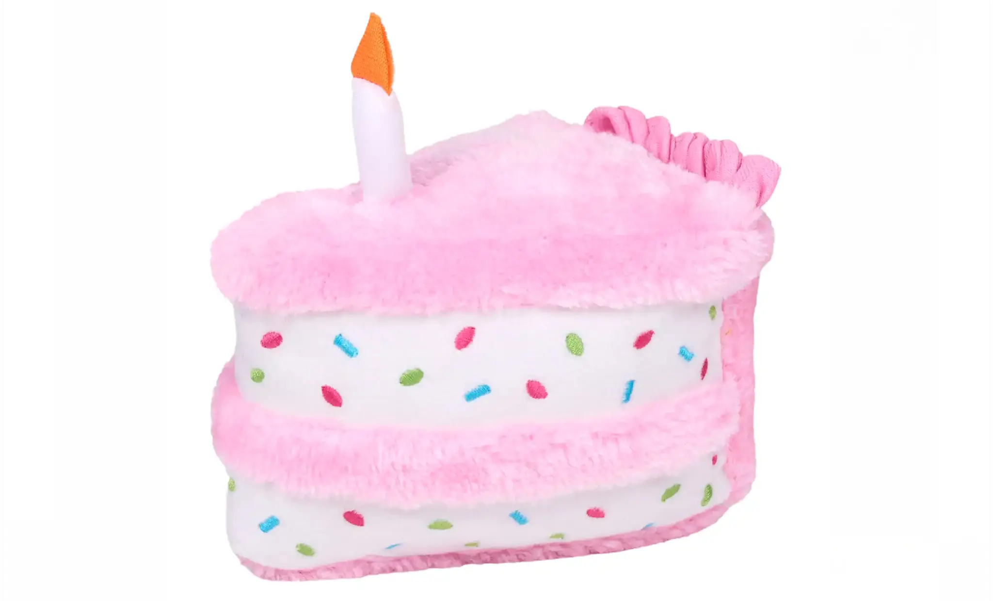 ZippyPaws Birthday Cake Pink