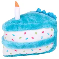 ZippyPaws Birthday Cake Blue