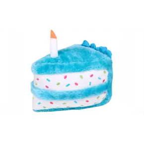 ZippyPaws Birthday Cake Blue