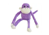 ZippyPaws Spencer the Crinkle Monkey Small Purple