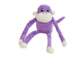 ZippyPaws Spencer the Crinkle Monkey Small Purple