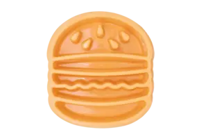 ZippyPaws Happy Bowl Hamburger
