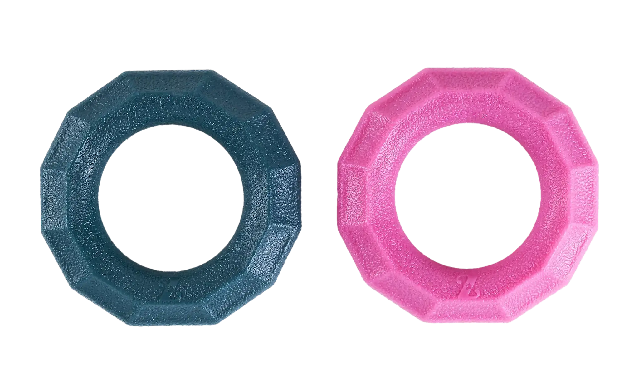 ZippyPaws ZippyTuff + Ring Small 2-Pack Emerald & Magenta
