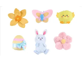 ZippyPaws Miniz 6-Pack Spring Fling