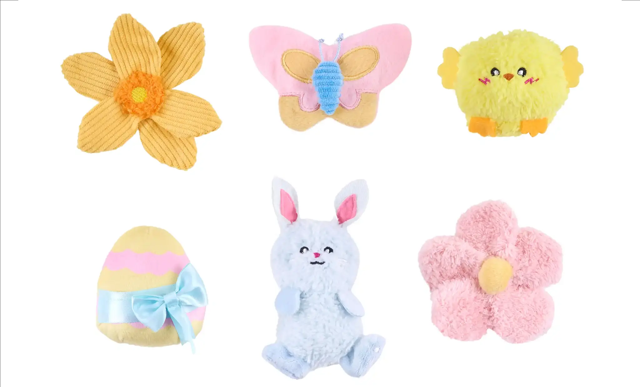 ZippyPaws Miniz 6-Pack Spring Fling