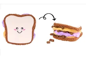 ZippyPaws Snufflerz PB&J Sandwich