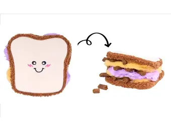 ZippyPaws Snufflerz PB&J Sandwich