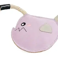 ZippyPaws EcoZippy Suede and Rope Buddies – Angler Fish