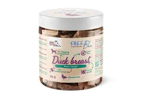 Syta Micha FREEZY Pure – 100% Duck Breast – Gevriesdroogd