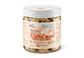 Syta Micha FREEZY Pure – 100% Rabbit Meat – Gevriesdroogd