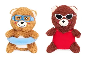 ZippyPaws Cheeky Chumz JR 2-pack Poolside Fun