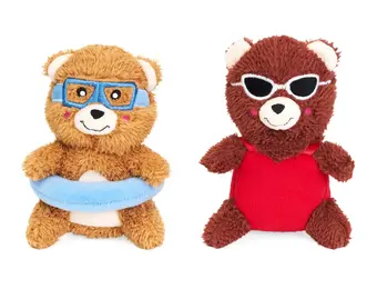 ZippyPaws Cheeky Chumz JR 2-pack Poolside Fun