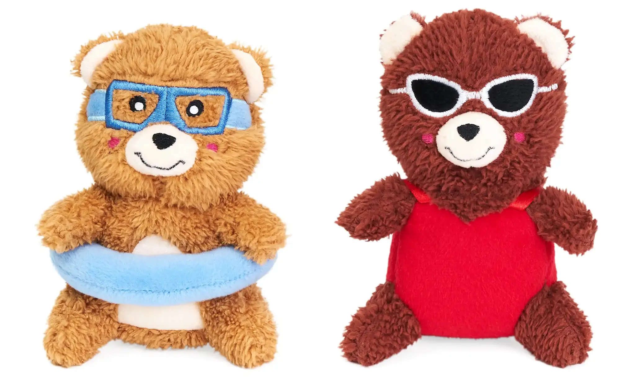 ZippyPaws Cheeky Chumz JR 2-pack Poolside Fun