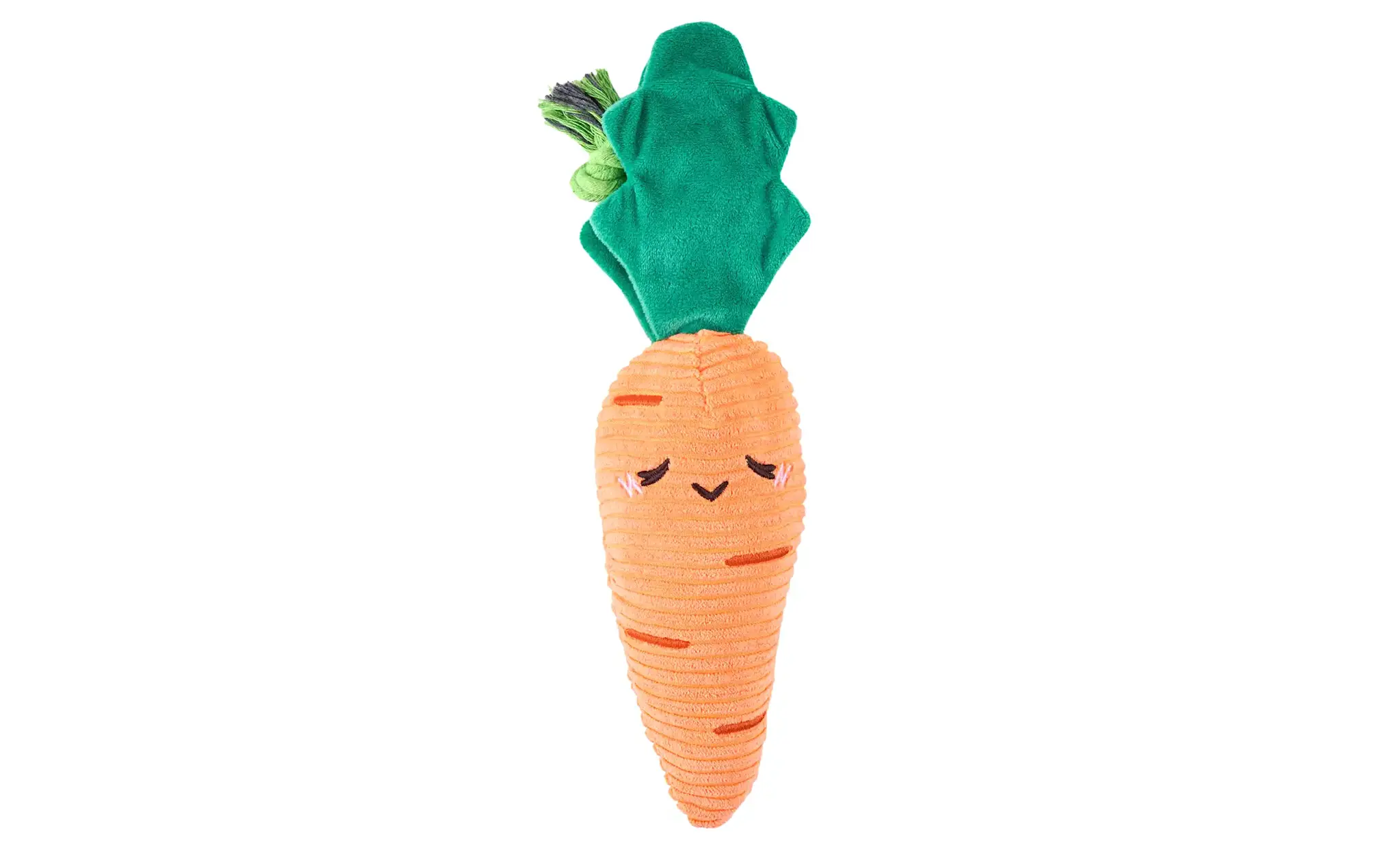 ZippyPaws Crinkle Crops Carrot