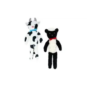ZippyPaws Fluffy Peltz – Sheep and Cow