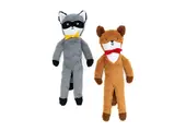 ZippyPaws Fluffy Peltz – Squirrel and Raccoon