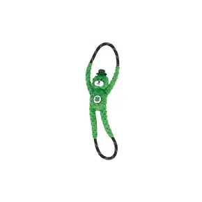 ZippyPaws St. Patrick’s RopeTugz Lucky Bear