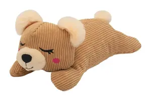 ZippyPaws Snooziez with Shhhqueakers - Bear