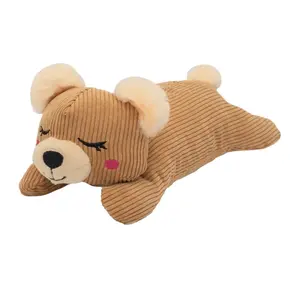 ZippyPaws Snooziez with Shhhqueakers - Bear