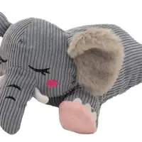 ZippyPaws Snooziez with Shhhqueakers - Elephant